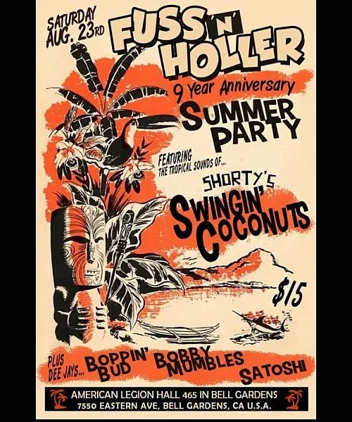 Fuss 'N' Holler - 9 Year Anniversary Summer Party — Let's Go